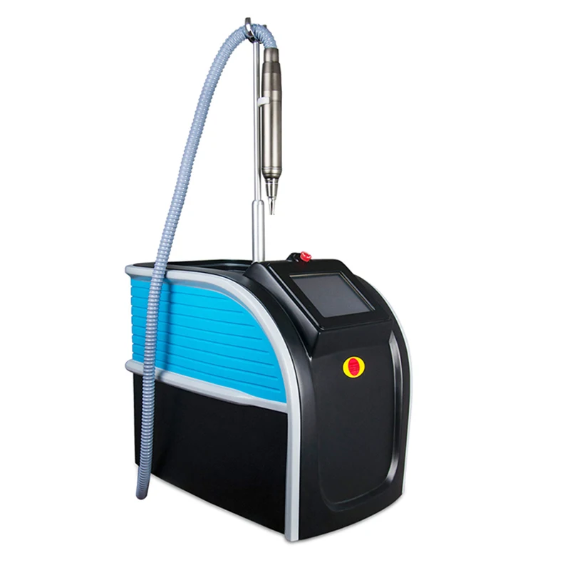 

Portable Picosecond Laser 1064/532/1320nm Tattoo Removal carbon peeling Pigmentation removal Machine