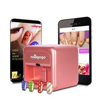 

Portable mini automatic 3d smart wifi digital nail art printer machine