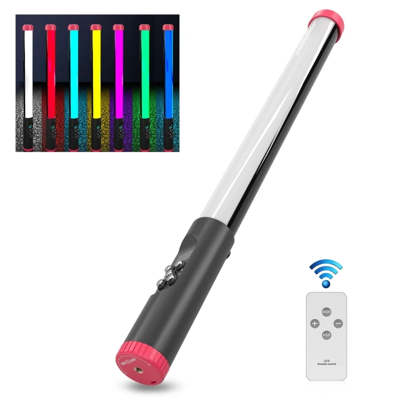 

2022 new arrivals photographic lighting PULUZ RGB 114 LEDs Remote Control Waterproof Photography Handheld Light Stick