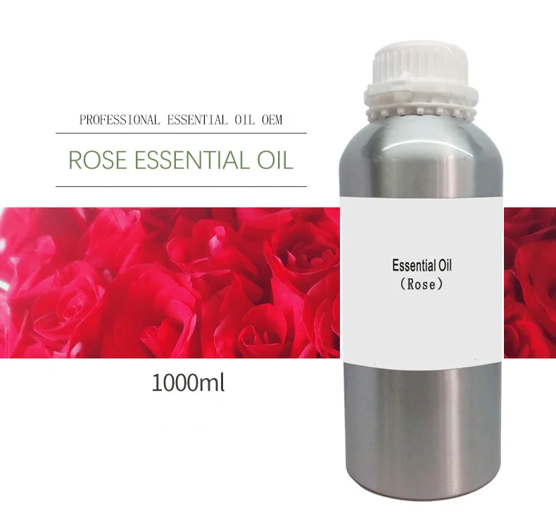 

100% Natural Rose Oil Essential Oil Extract 100% Pure Organic 1KG / 5 kg American Essential Oil for Skincare