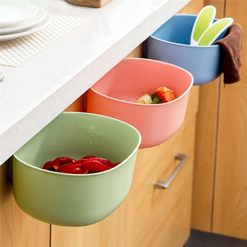 

Plastic Rubbish Bin Trash Can Kitchen Cabinet Door Hanging Garbage Can Kitchen Rubbish Storage Box Waste Bin Basurero Cocina, Customized