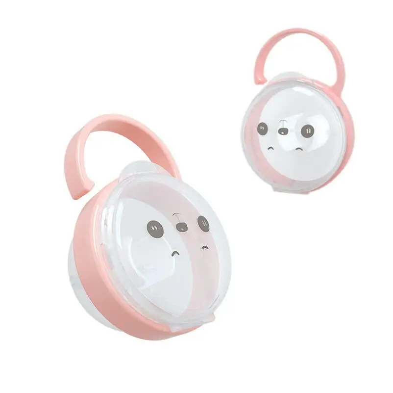 

Children Travel Pacifier Container Portable Baby Pacifier Storage Box Plastic Pacifier Box
