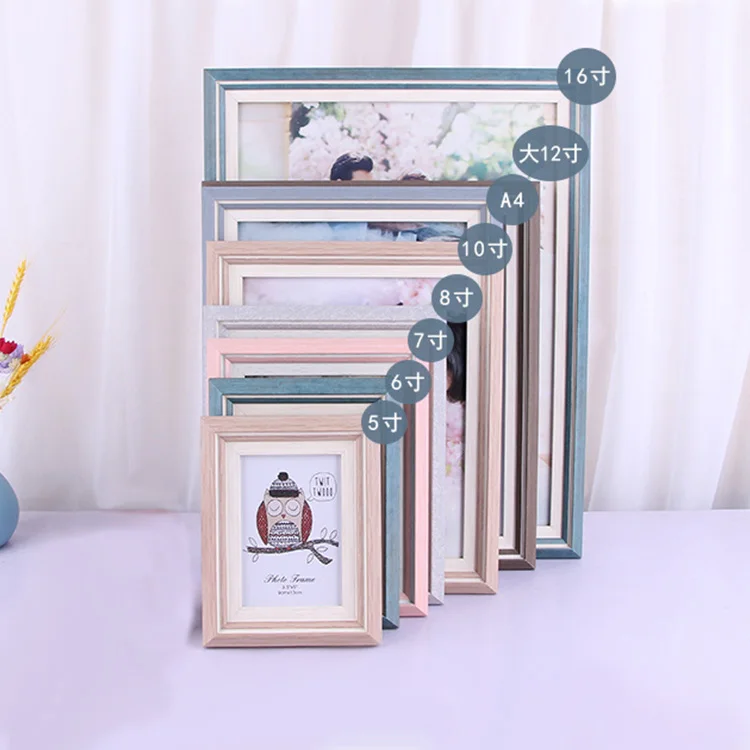 

Wholesale baby photo frame a4 wall frame picture home decor, Cmyk or pantone