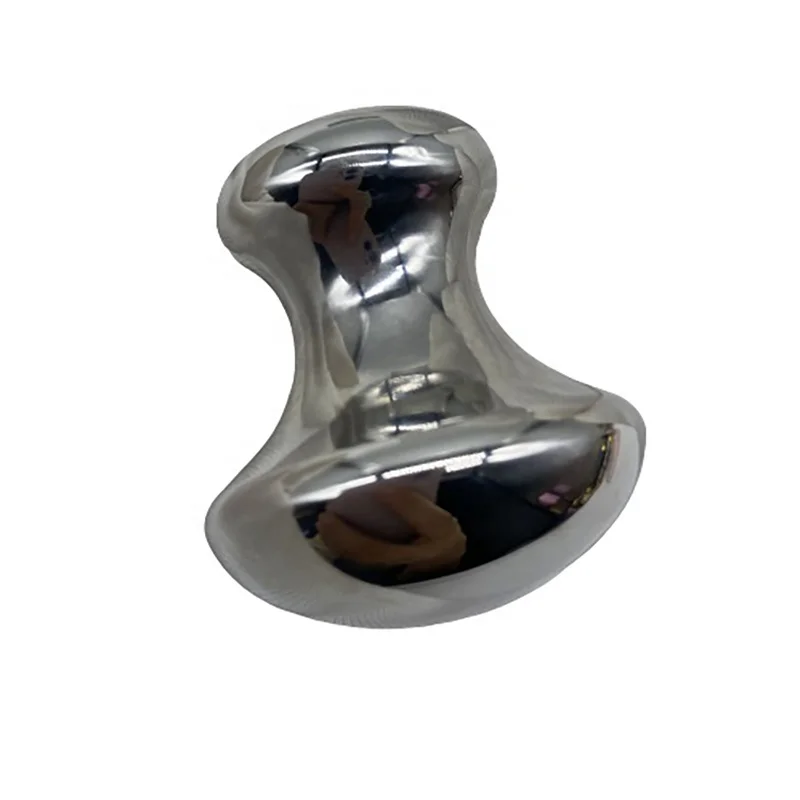 

Other Massager Products Mushroom Shape Gua Sha De Metal Gua Sha Massage Tool Stainless Steel, Metal silver