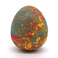 

Large Dragon Easter Egg Bathbomb Colorful Glitter Fancy Handmade Vegan Hatching Dinosaur Egg Bath Bomb for Kids Boys & Girls