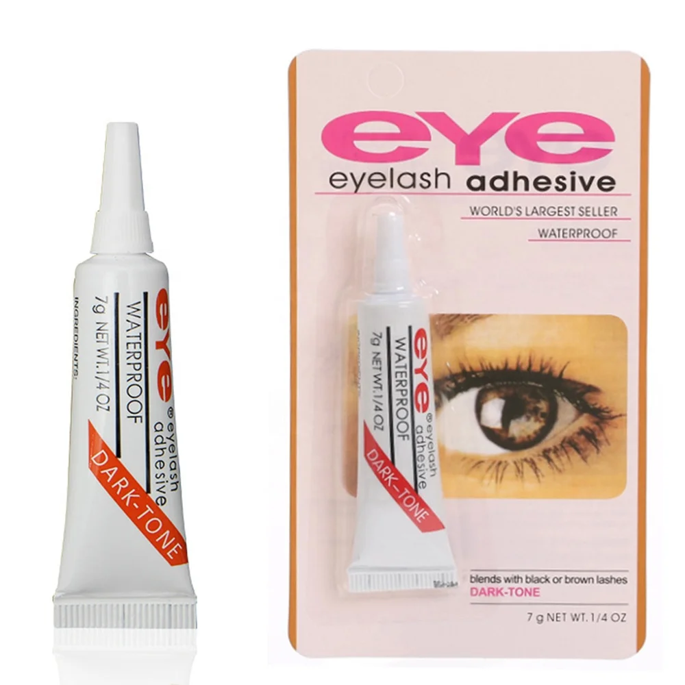 

New False Eyelash Glue Practical False Eyelashes Makeup Adhesive Clear-white Dark-black Waterproof Eye Lash Cosmetic Tools
