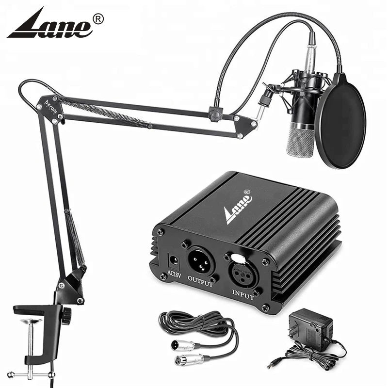 

professional peru handheld bm 800 sound recording sound card mic kit xlr studio-grade pin microphone condenser, Black,silver,gold,custom