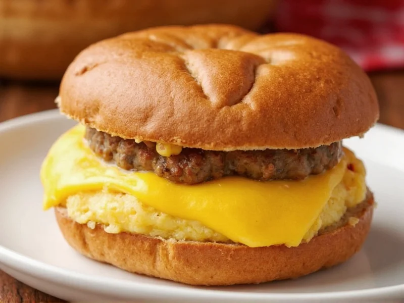 Sausage Egg Cheese McMuffin Calories: 480 Facts