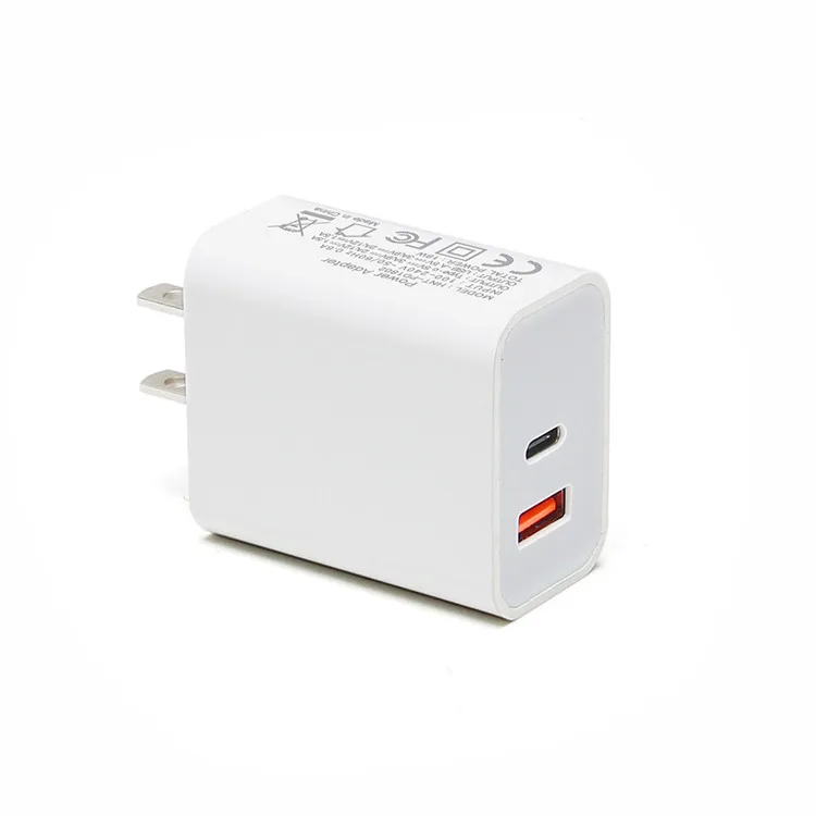 

PD type C usb Charger pd qc3.0 car charger for iphone 12, Black,white