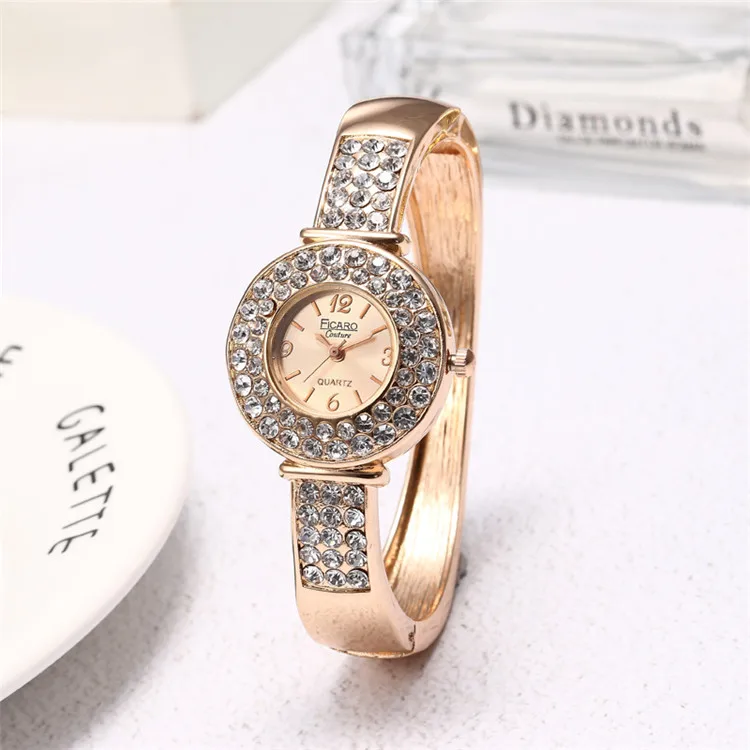 

Hot Sale Stylish Women Diamond Watch Ladies Bracelet Wrist Watches, Picture