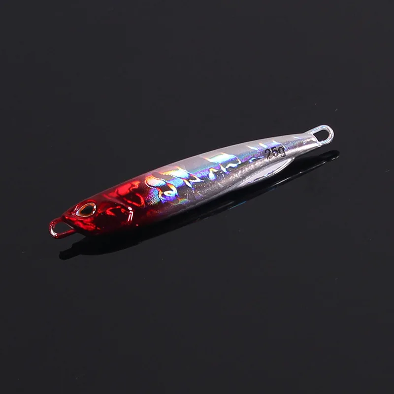 

2020 12cm 150g new modle pike seabass long shot luminous With crystal silk jig hard Fishing Lure, As picture