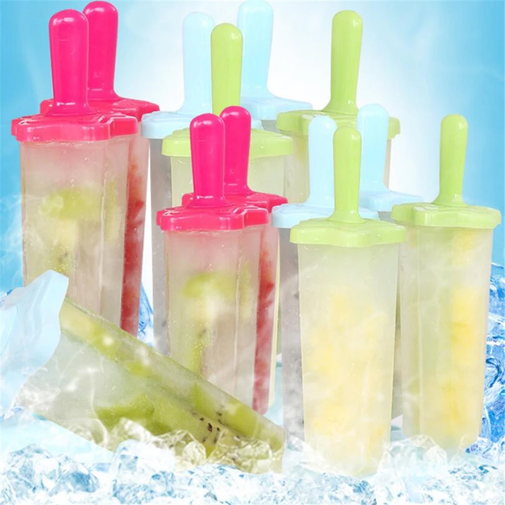 Custom Eco Friendly Nontoxic Bpa Free Usa Colored Ice Pop Makers Jumbo
