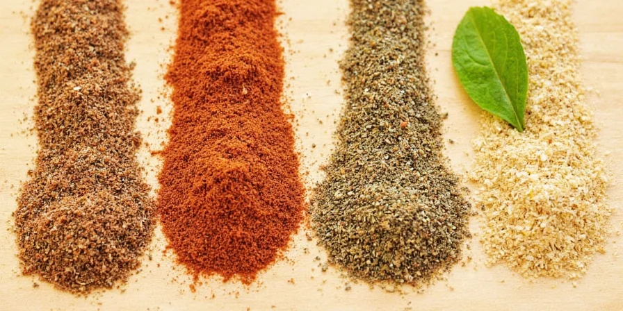 Fresh pizza topped with Italian seasoning