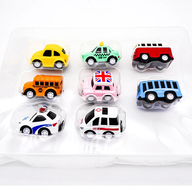 Educational Toys Babies Cartoon Toy Pull Mini Toy Car
