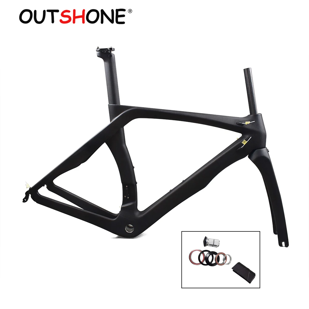 

High Strength Toray T1100 Carbon Road Frame Racing road bike bicycle frame with Size XXS/XS/S/M/L/XL BSA cuadro carbono carreter, Oem your logo