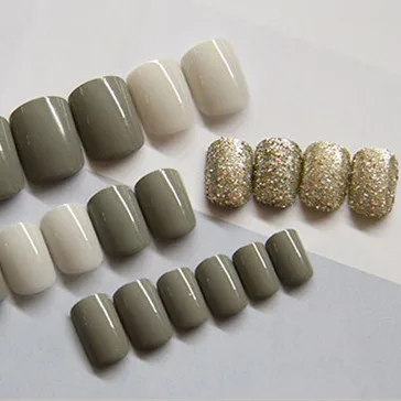 

Lovely Fruit Ins Style Movable Acrylic False Nail Art Press ON Nails OEM ODM Wearing Artificial Nails, 20 + coors