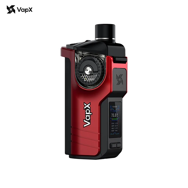 

Wholesale 100W vape electronic cigarette VapX Geyser Pod System Kit