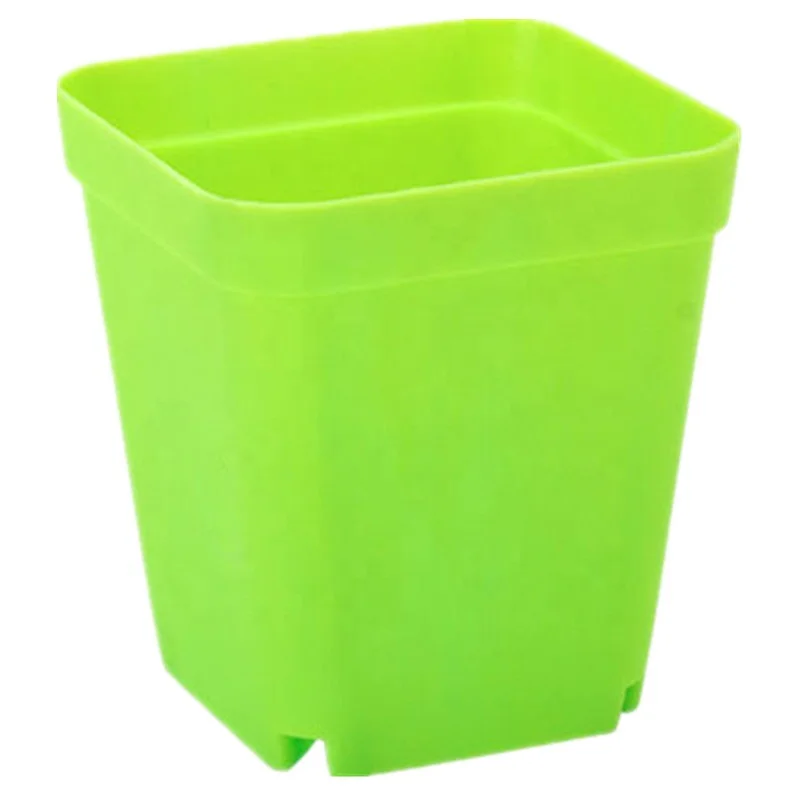 

Colorful Mini Plastic Flower Seedling Nursery Pot Garden Plant Home Decoration Flowerpot, Mixed color