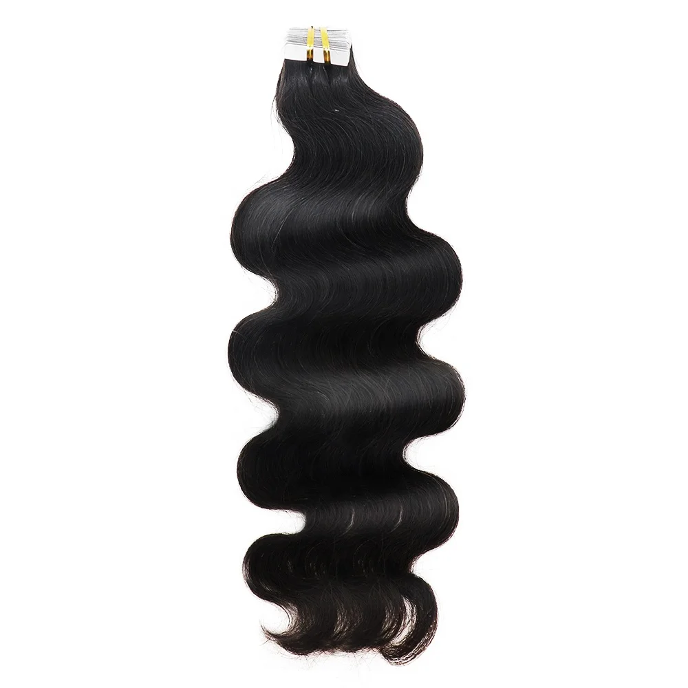 

Hot Selling Tape In Human Hair Extensions Wholesaler Body Wave Tape Ins Extension