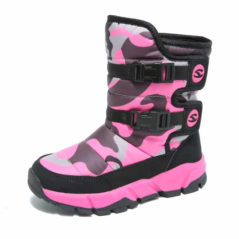

Amazon Hot Selling Snow Boots Kids Winter Shoes Girls With Best Quality, As photo show