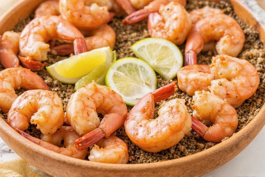 Platter of Seasoned Shrimp