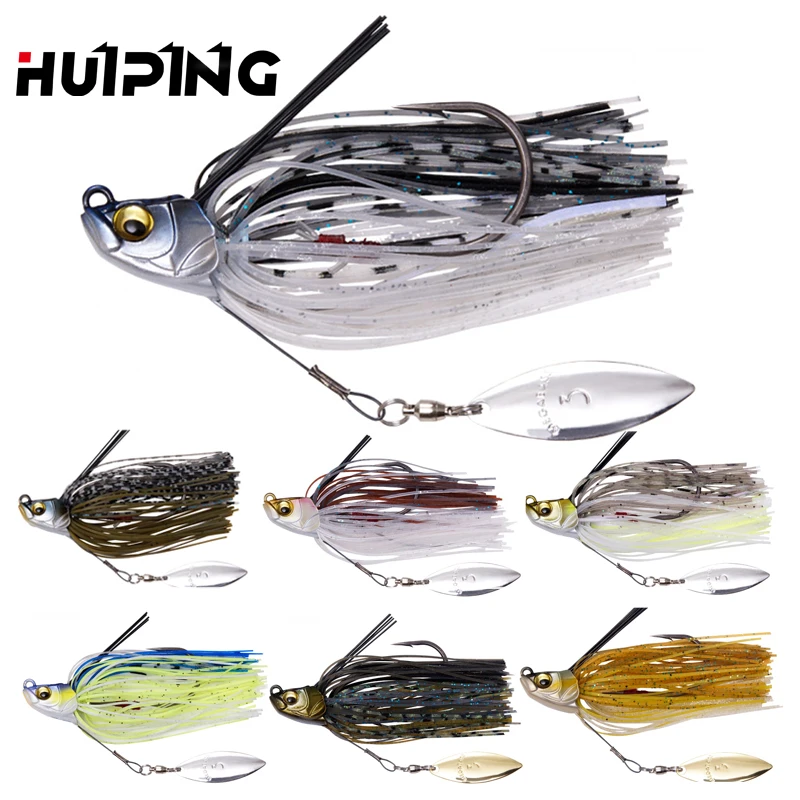 

Artificial bait skirt silicone metal jigs fishing bait swim jig heads lures pilker salt fresh water blade pesca lead jig, 9colors