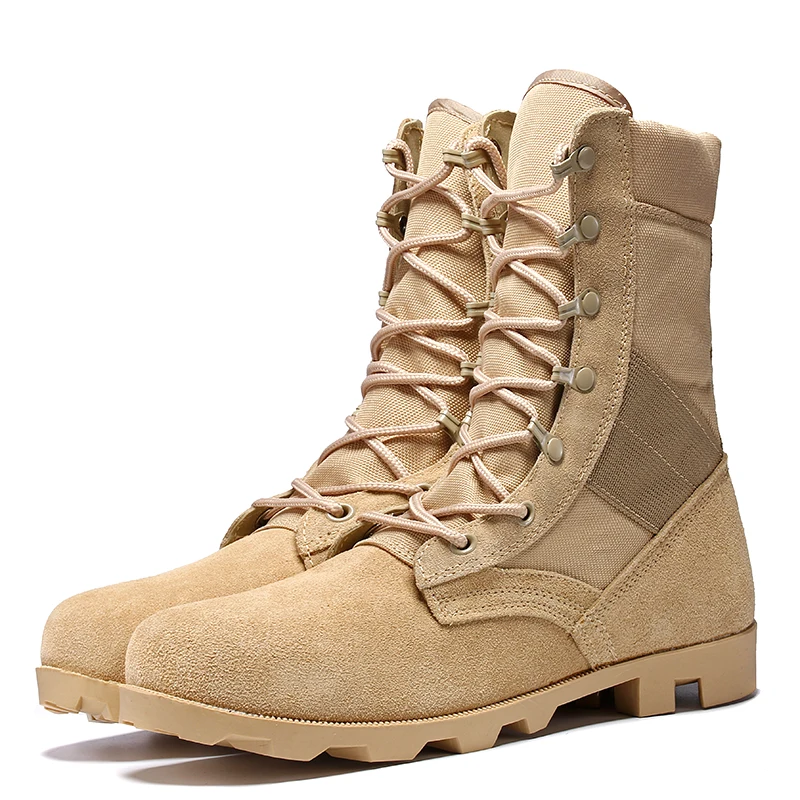 

wholesale men army military training ankle boots desert combat Hunting work boots for men, Optional