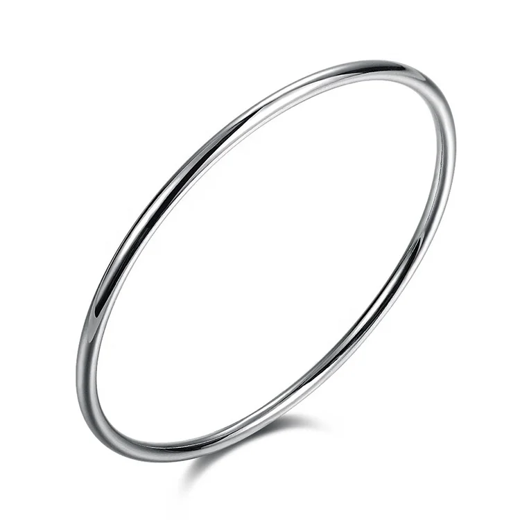 

Wholesale price high quality romantic design silver plated jewelry fashion bangles for men designs