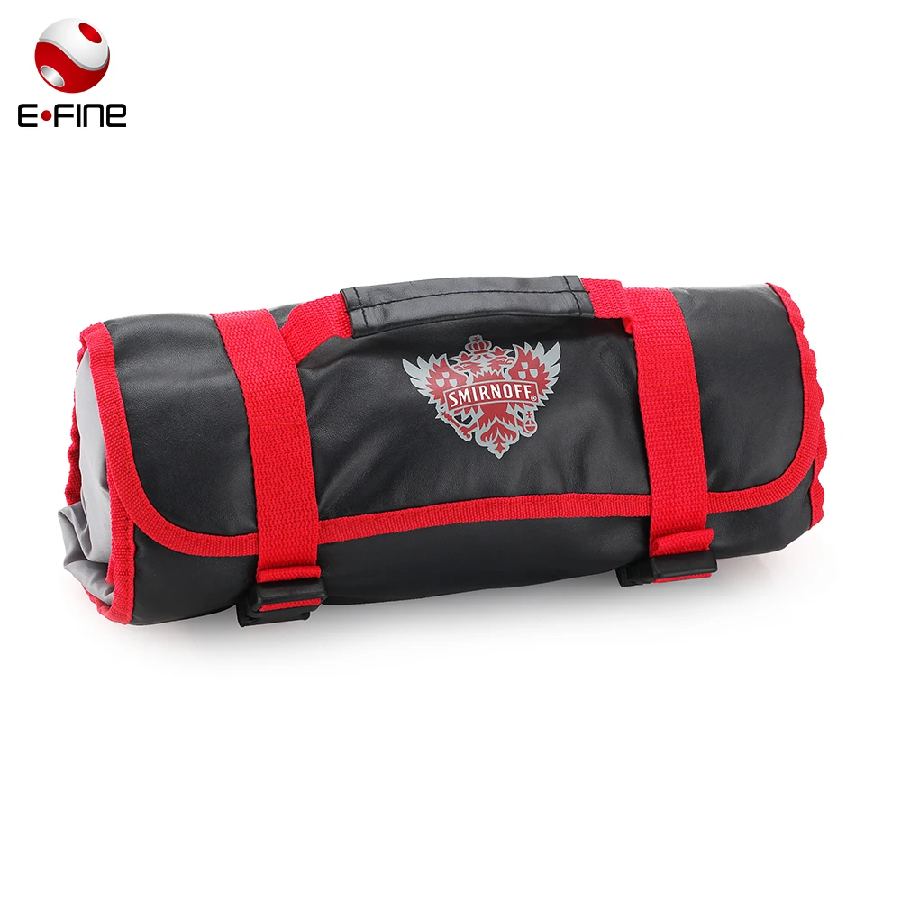 
Factory Direct Stainless Steel Cocktail Boston Shaker Bar Tools Set with PU leather Bag 