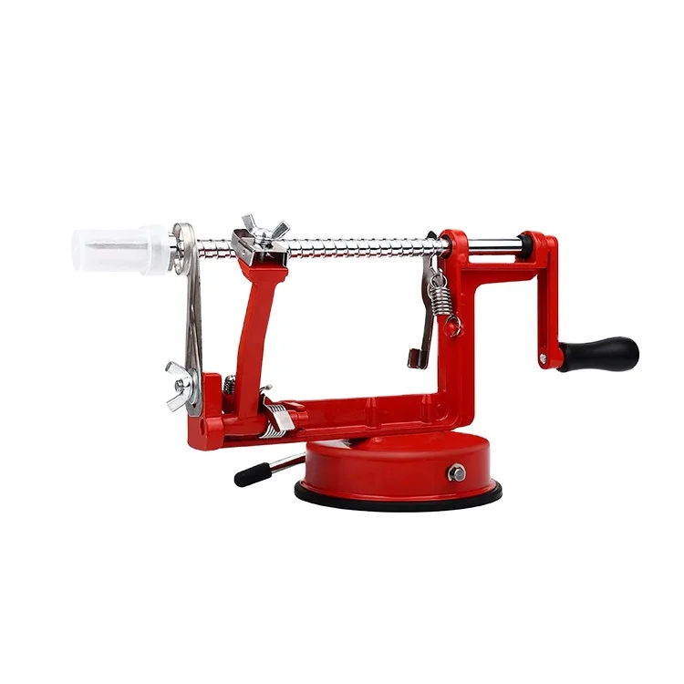 

Stainless steel apple peeler Apple Peeler with Suction Base Apple Corer Slicer