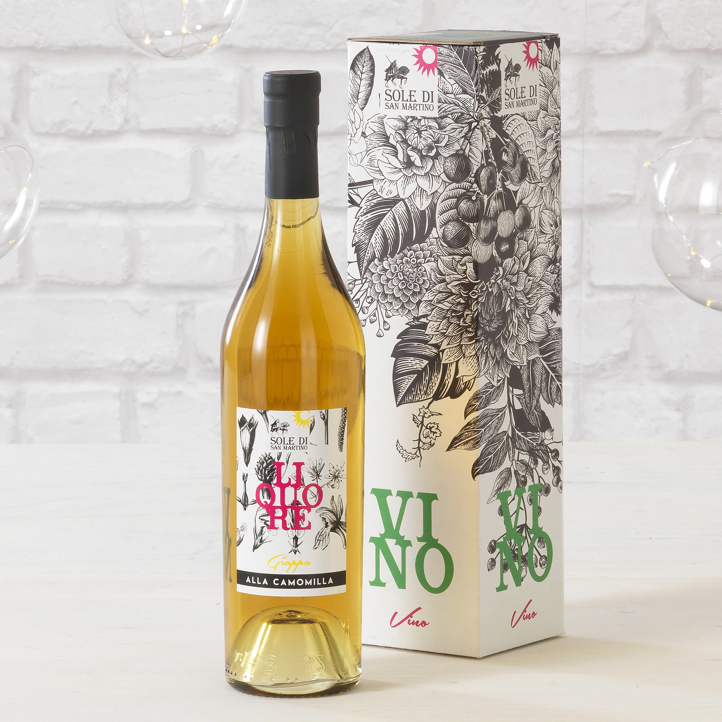 
Italian PREMIUM liquor with Chamomile and Grappa 500 ml 