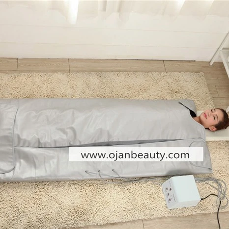

3 zones far infrared sauna thermal blanket slimming body wrap blanket