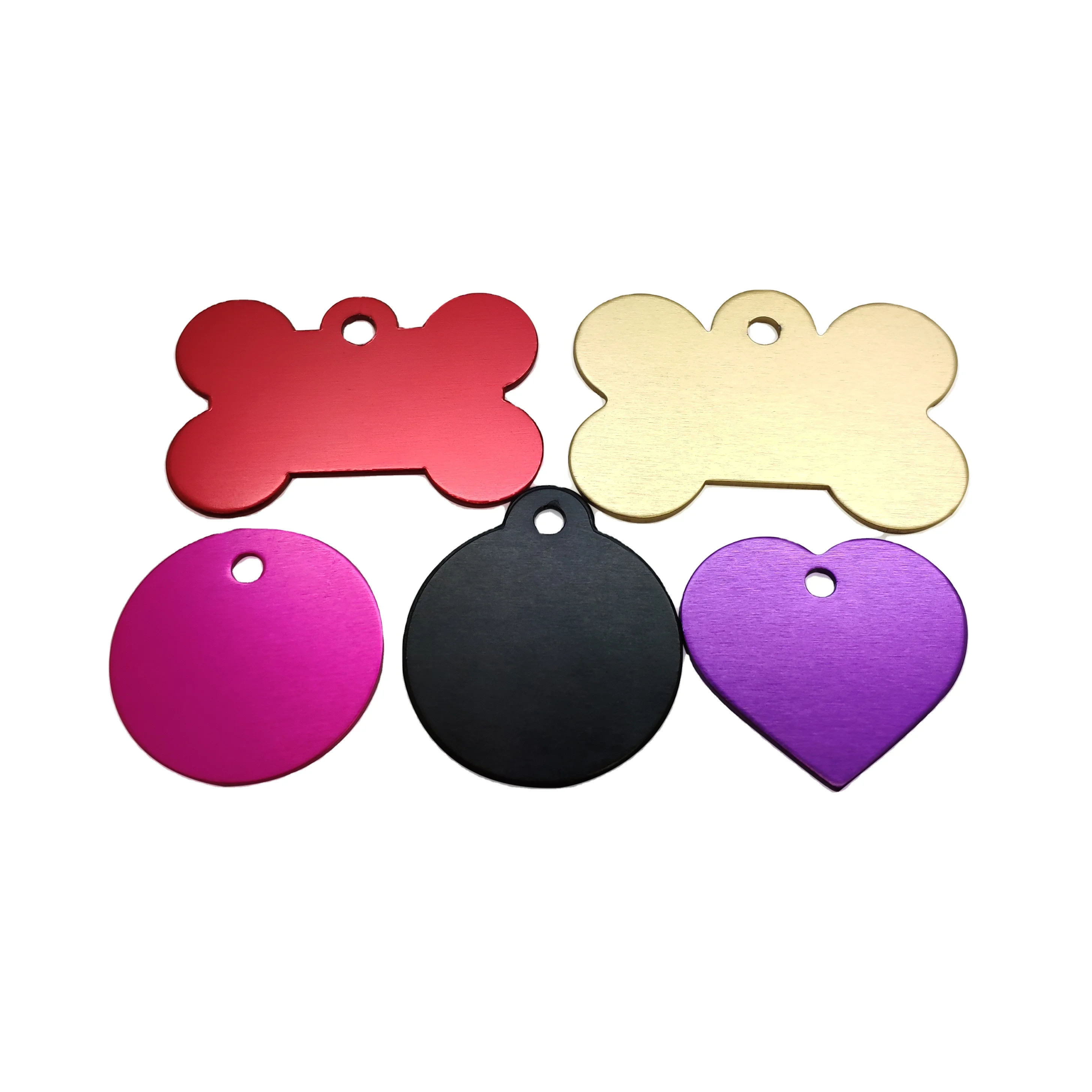
Metal Anodized Blank Aluminum Dog Tag 