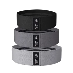 Cheap Custom Three Hip Resistance Circle Bands With Logo And Carry Bag Package Set