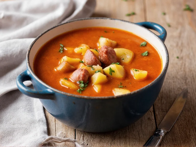 Perfect Kielbasa Soup with Potatoes Recipe | 45-Minute Meal