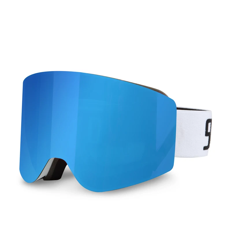 

2021 New Designer Uv400 Anti-Fog Men Womens Custom Magnetic Snowboard Snow Ski Goggles