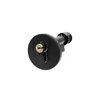 Black zinc alloy custom level door handle tubular locks with master key