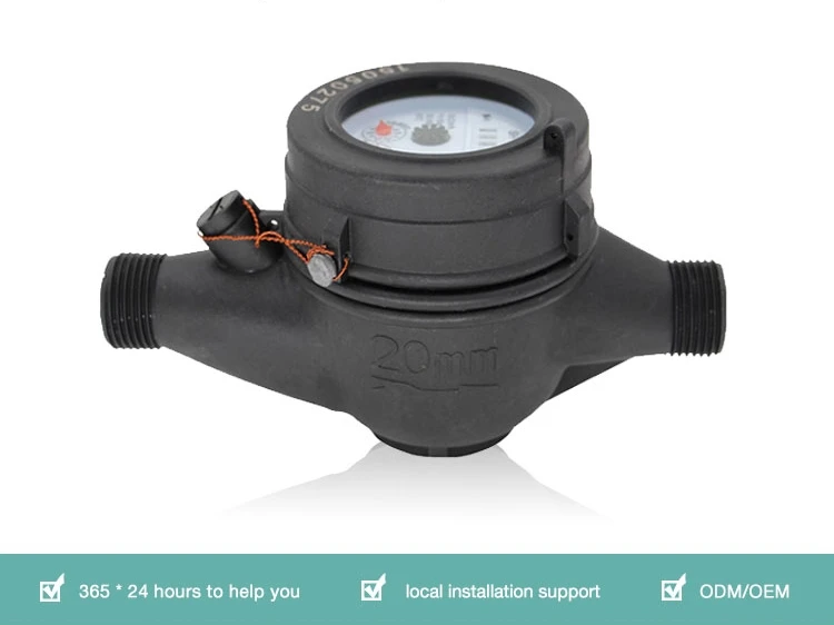 Multi jet water meter
