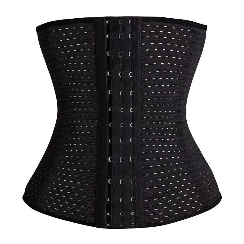 

3 rows of 13 buckles 25cm ultra thin postpartum girdle waist and abdomen women belt body shaper, Customized color