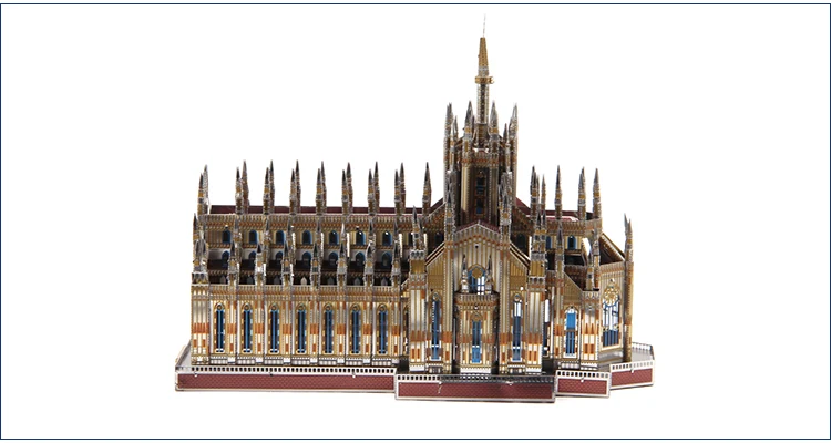Italy Cathedral Landscape Milan Jigsaw Puzzle Color : A, Size : 3000 Pieces 500/1000/1500/2000/3000 Pieces 0520 Children Educational Leisure Creative Games Toys Puzzles