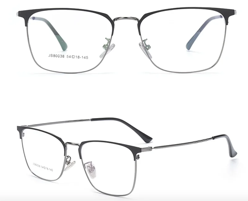 

Custom made unisex fashion glass stainless steel eye glasses metal optical eyewear prescription spectacle eyeglasses frames mens