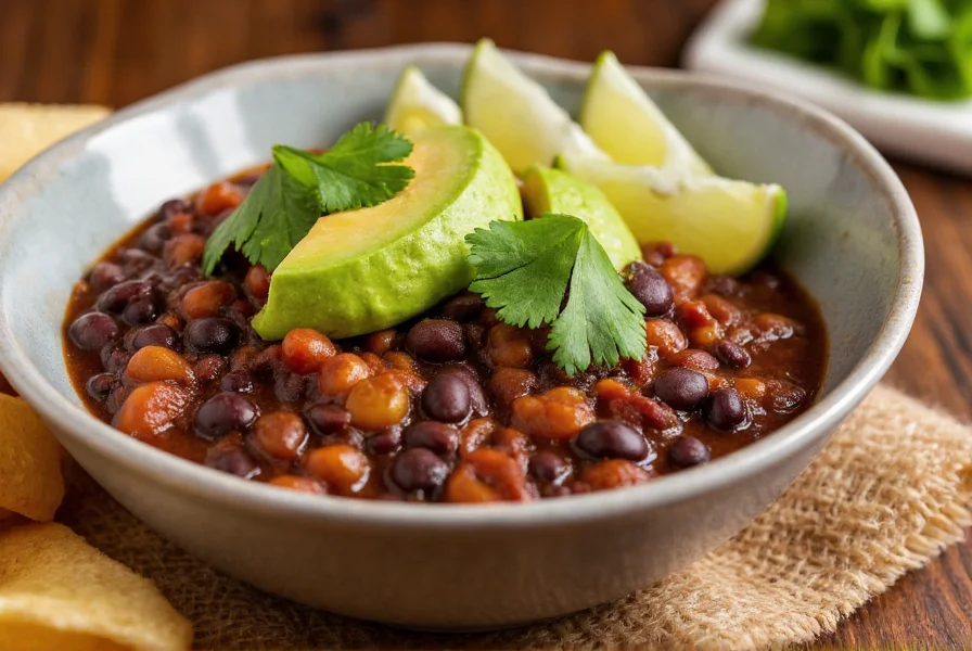 Vegetarische schwarze Bohnensuppe: Rezept & Profi-Tipps