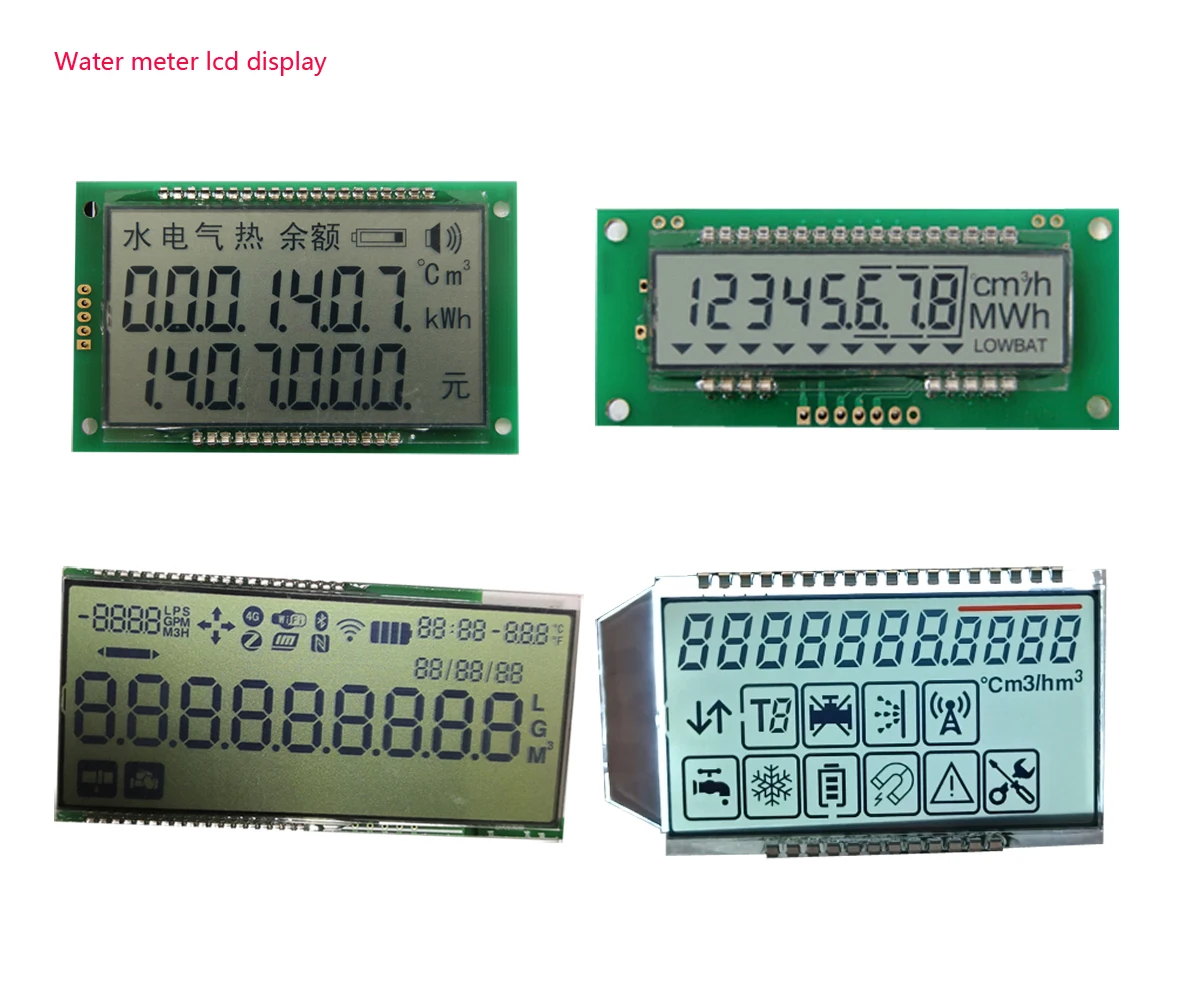 water meter lcd display.