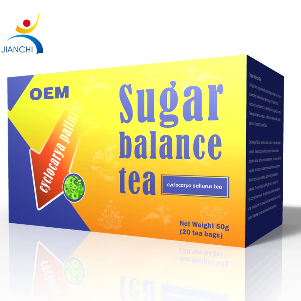 

Chinese organic herbal tea of balance blood sugar tea for health caring