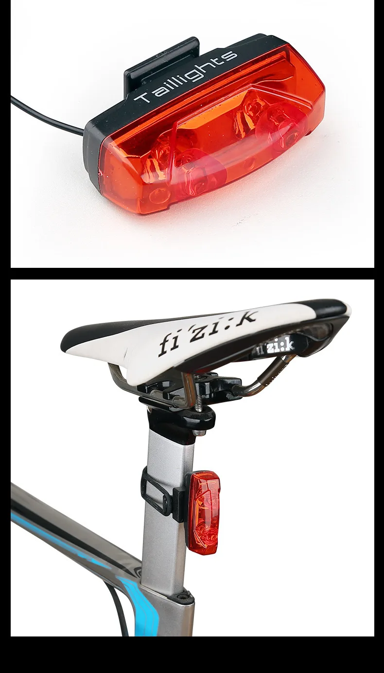 Induction Selfpowered Bicycle Taillights Mountain Bike