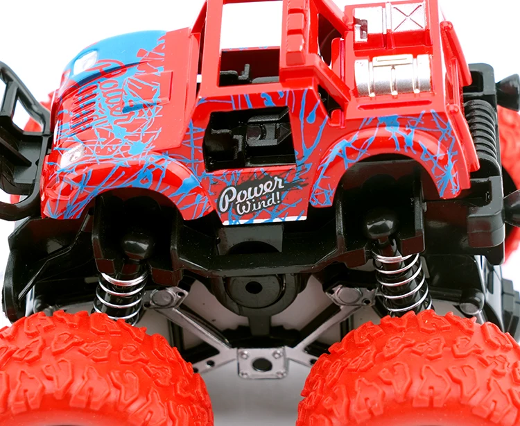 Customizable New Mini Inertial Off-Road Vehicle Plastic Friction 4WD Car Toy for Kids