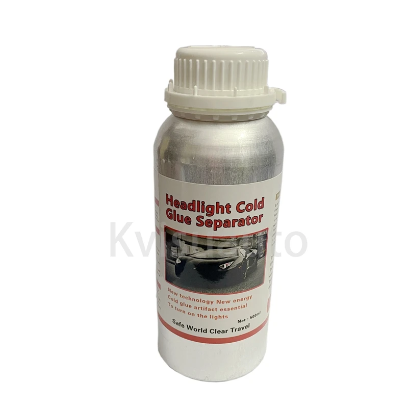 

CQL Kvisuauto 600ml 800g Car Light Cold Glue Separation Liquid Car Headlight Disassembly Tools Lamp Refurbished Kit Sealant