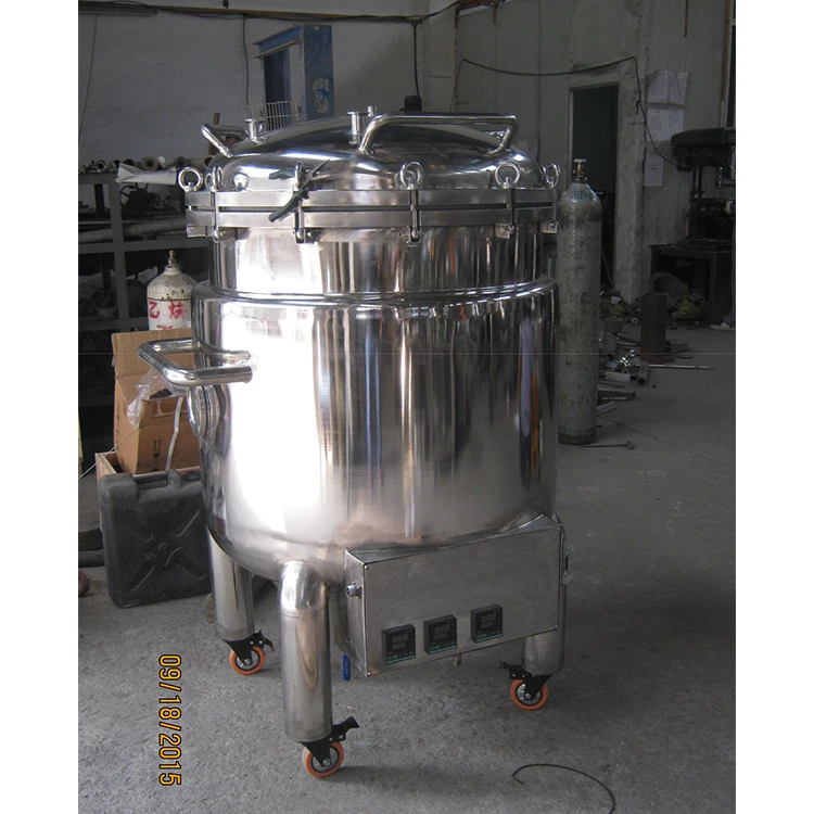 Automatic Cosmetic Shea Butter Heating Mixing Custard High Viscosity