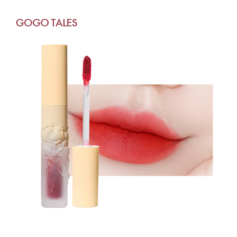 

GOGO TALES 2022 New Arrivals Frosted Tube Long Lasting Waterproof Korea Matte Magic Organic Lip Tint Rebranding