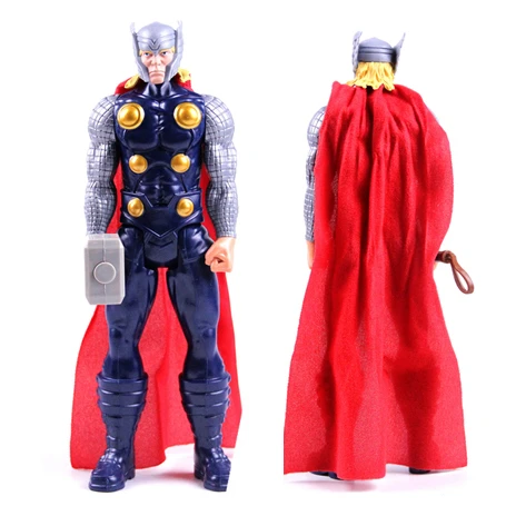 

PVC action figure Model 12" Superhero of Justice Gift for children Ironer Men/Spidermen/hulker/golden Wolf